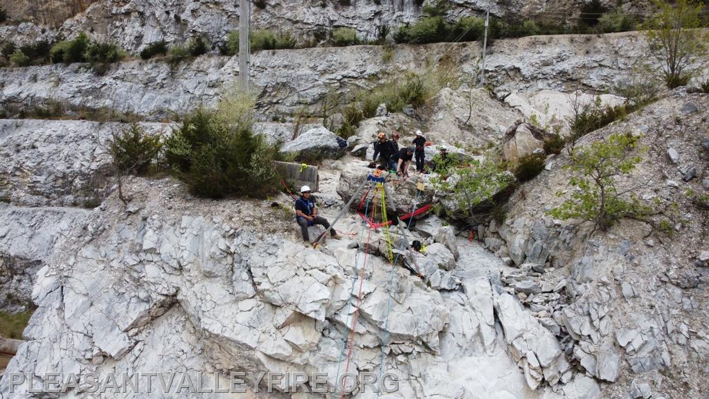 5/7/2022- Members from Pleasant valley and surrounding departments attended Mid Atlantic ATR rescue weekend training