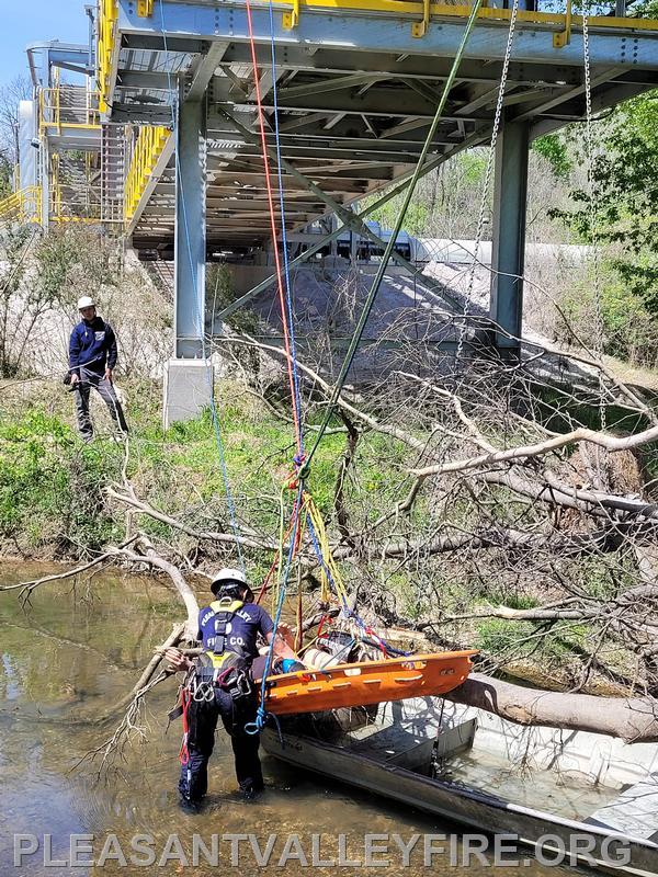 5/7/2022- Members from Pleasant valley and surrounding departments attending Mid Atlantic ATR rescue weekend training