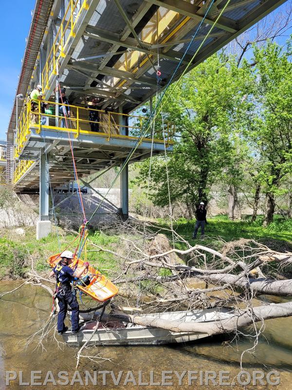 5/7/2022- Members from Pleasant valley and surrounding departments attending Mid Atlantic ATR rescue weekend training
