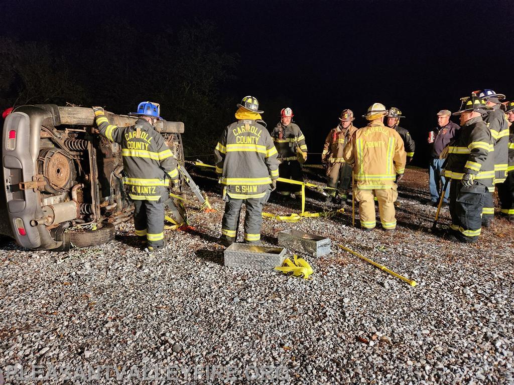 Company training night 10/20/22
Working with new Rescue jacks stabilizing vehicles