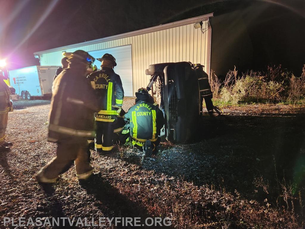 Company training night 10/20/22
Working with new Rescue jacks stabilizing vehicles