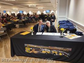 Commissioner Joseph Vigliotti + Secretary Susan Mott